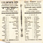 Playbill Der Zinger