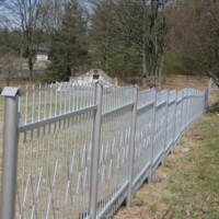 2020 - Gombin Jewish Cemetery Fence - After