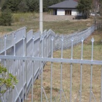 2020 - Gombin Jewish Cemetery Fence - After